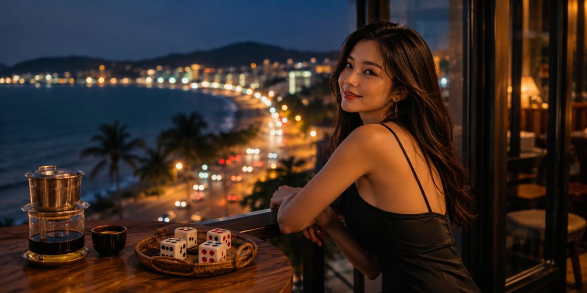 Bàn xúc xắc tài xỉu phong cách Việt Nam tại Mũi Né với không khí giải trí sôi động